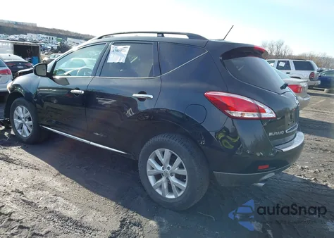 2011 Nissan Murano Sl from USA, damaged, VIN JN8AZ1MWXBW180722